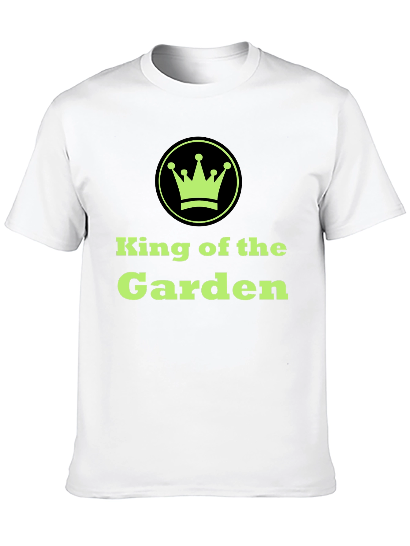 King of the Garden Black Graphic Tee