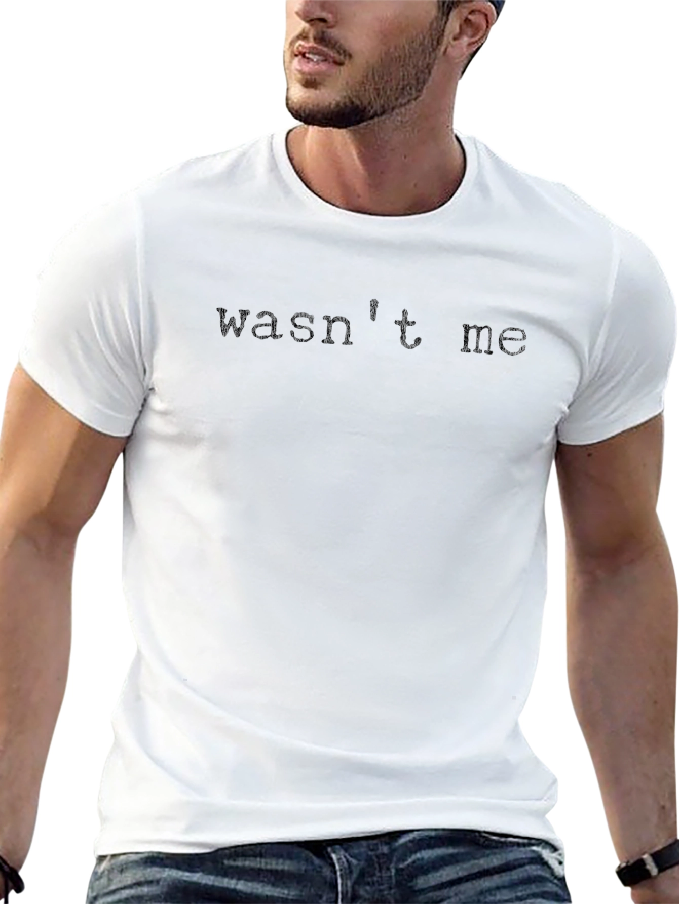 Wasnt Me Graphic T-Shirt - Casual Comfort