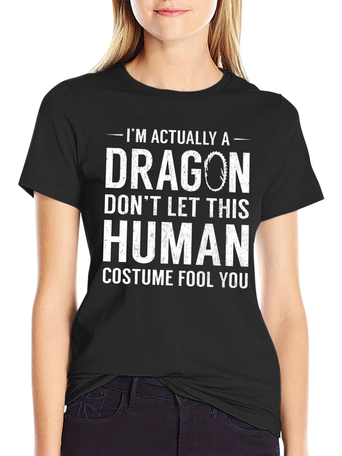 Im Actually a Dragon Mens T-Shirt