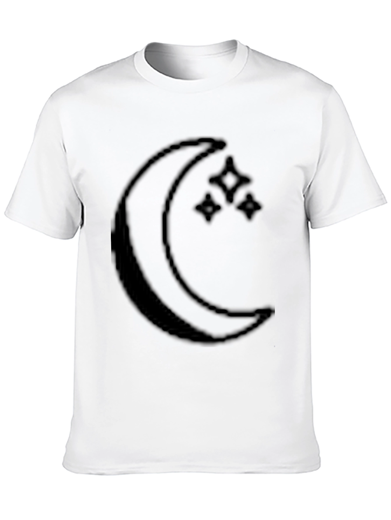 Mystic Moon Graphic Tee - Mens Black T-Shirt