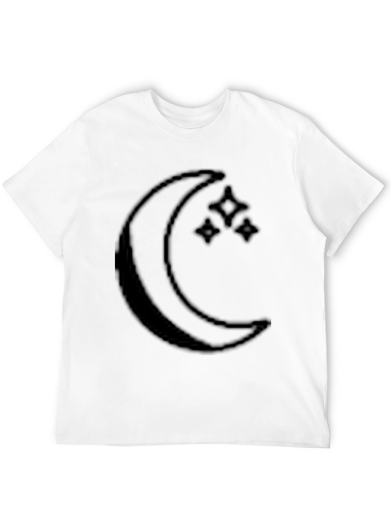 Mystic Moon Graphic Tee - Mens Black T-Shirt
