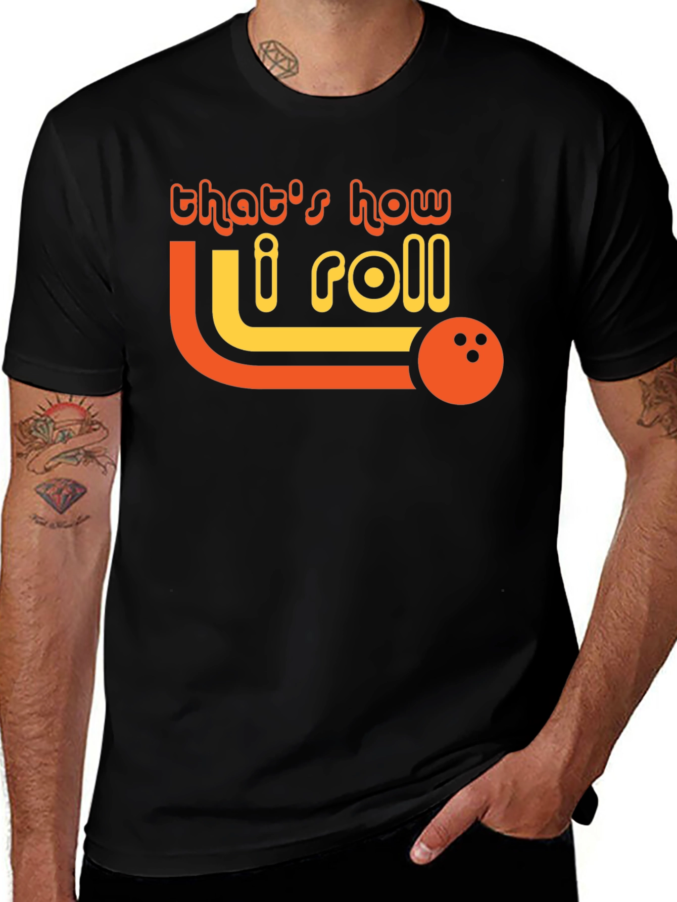 Thats How I Roll Bowling T-Shirt