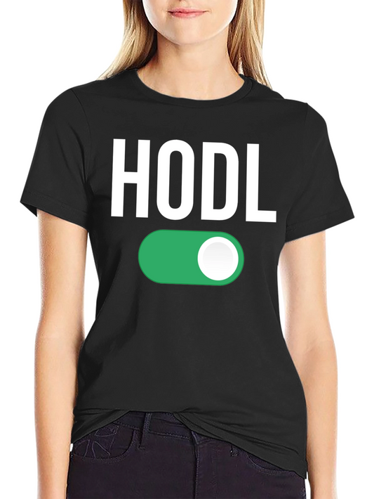 HODL Crypto T-Shirt - Bitcoin Cryptocurrency Investor