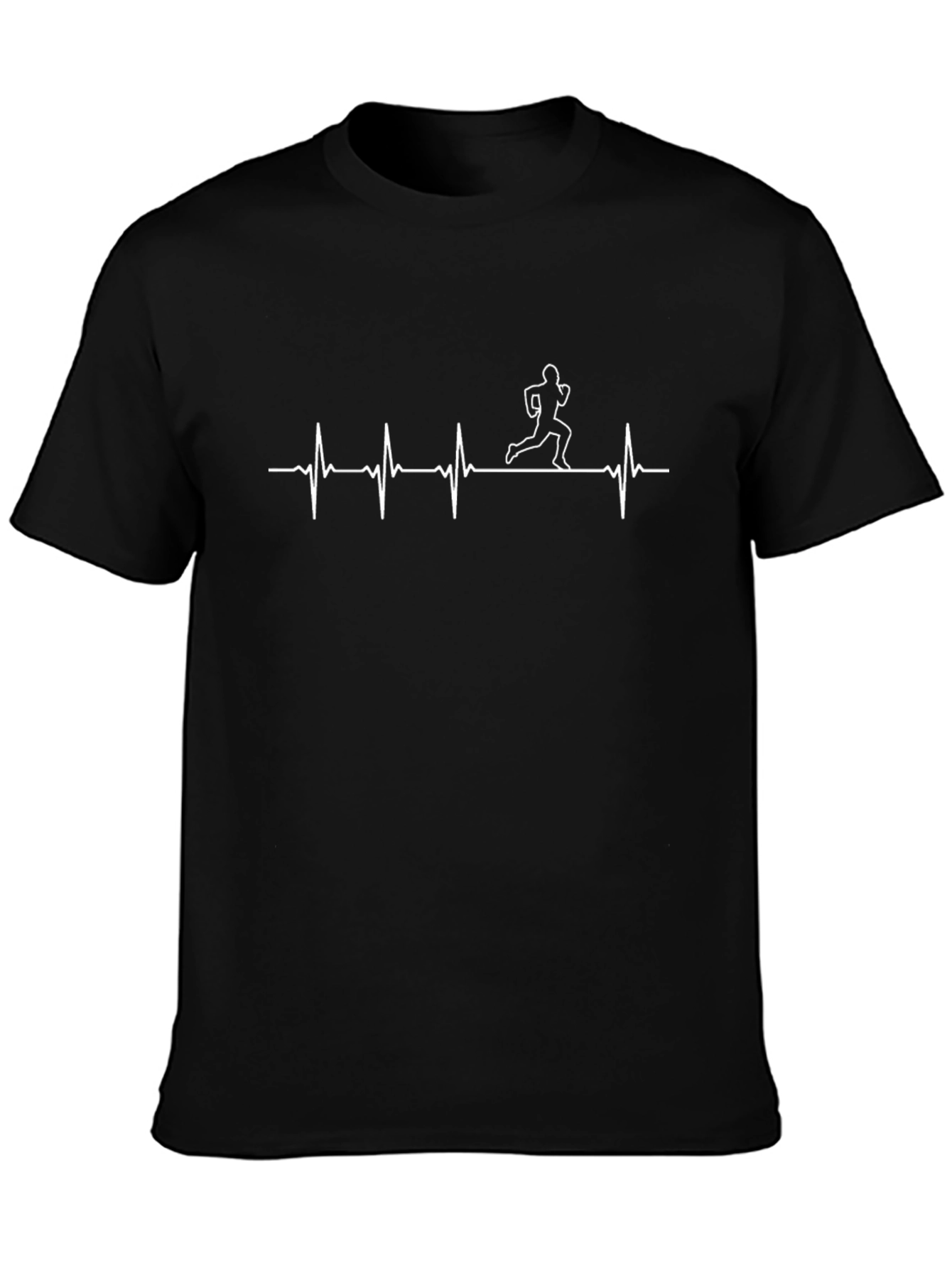 Running Heartbeat Graphic T-Shirt