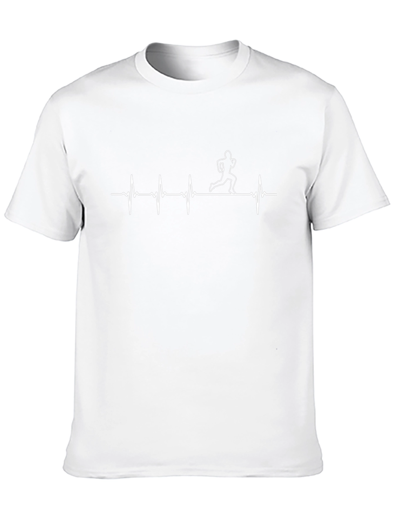 Running Heartbeat Graphic T-Shirt