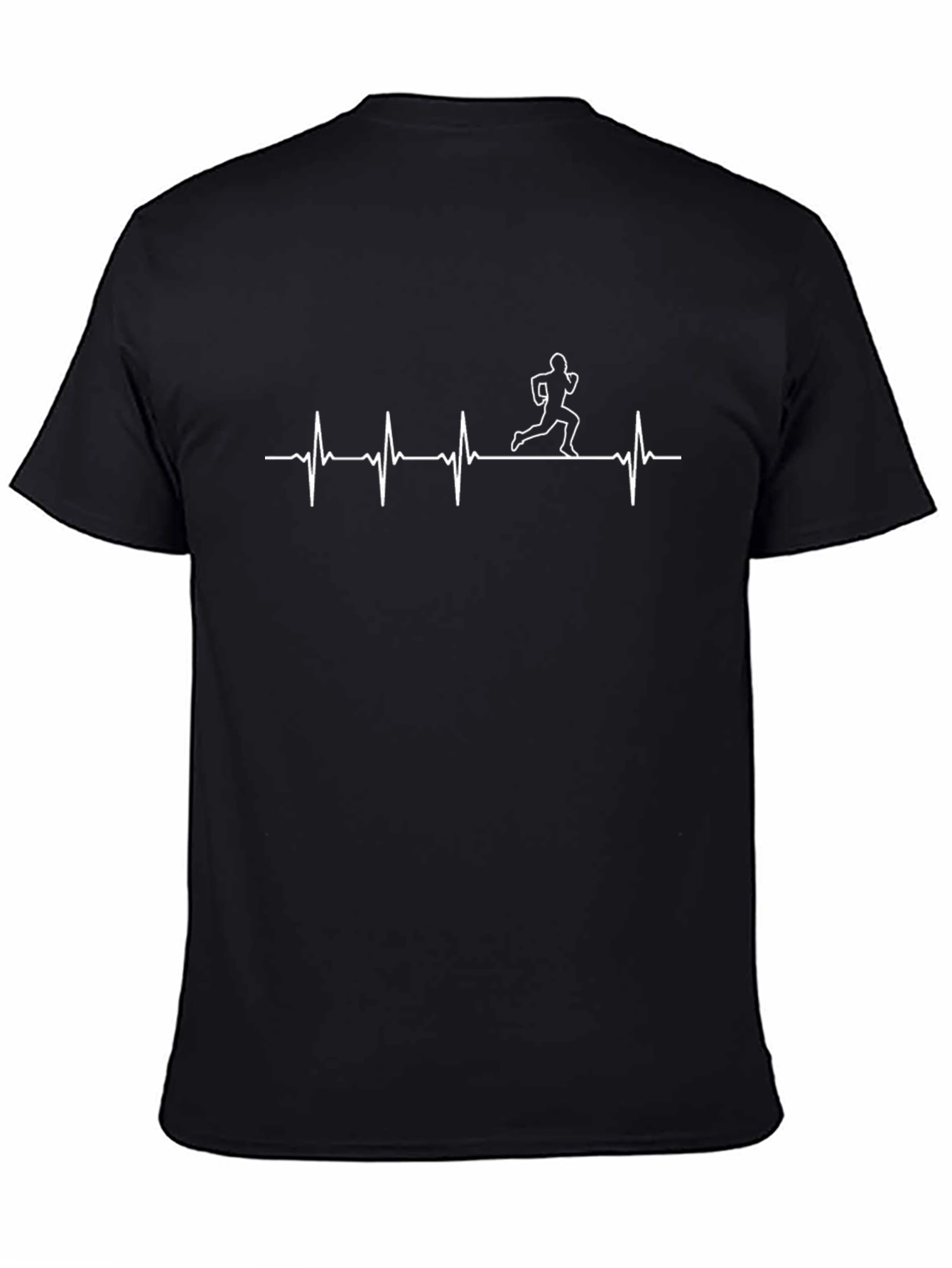 Running Heartbeat Graphic T-Shirt