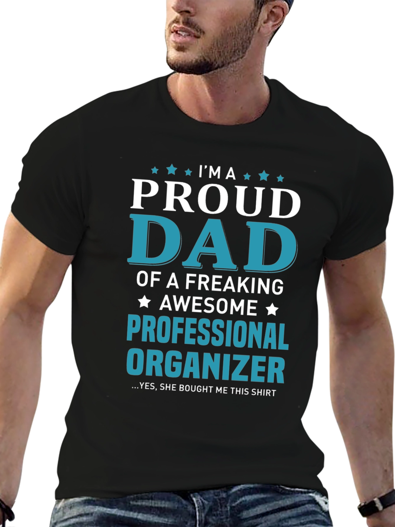 Proud Dad Professional Organizer T-Shirt