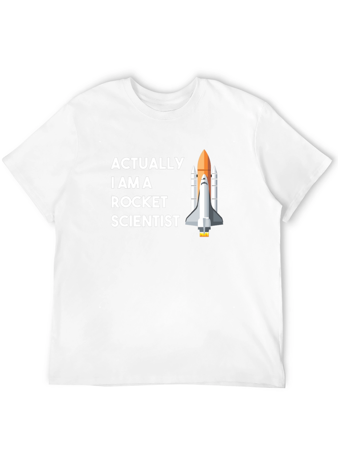 Rocket Scientist Graphic Tee - Space Humor T-Shirt