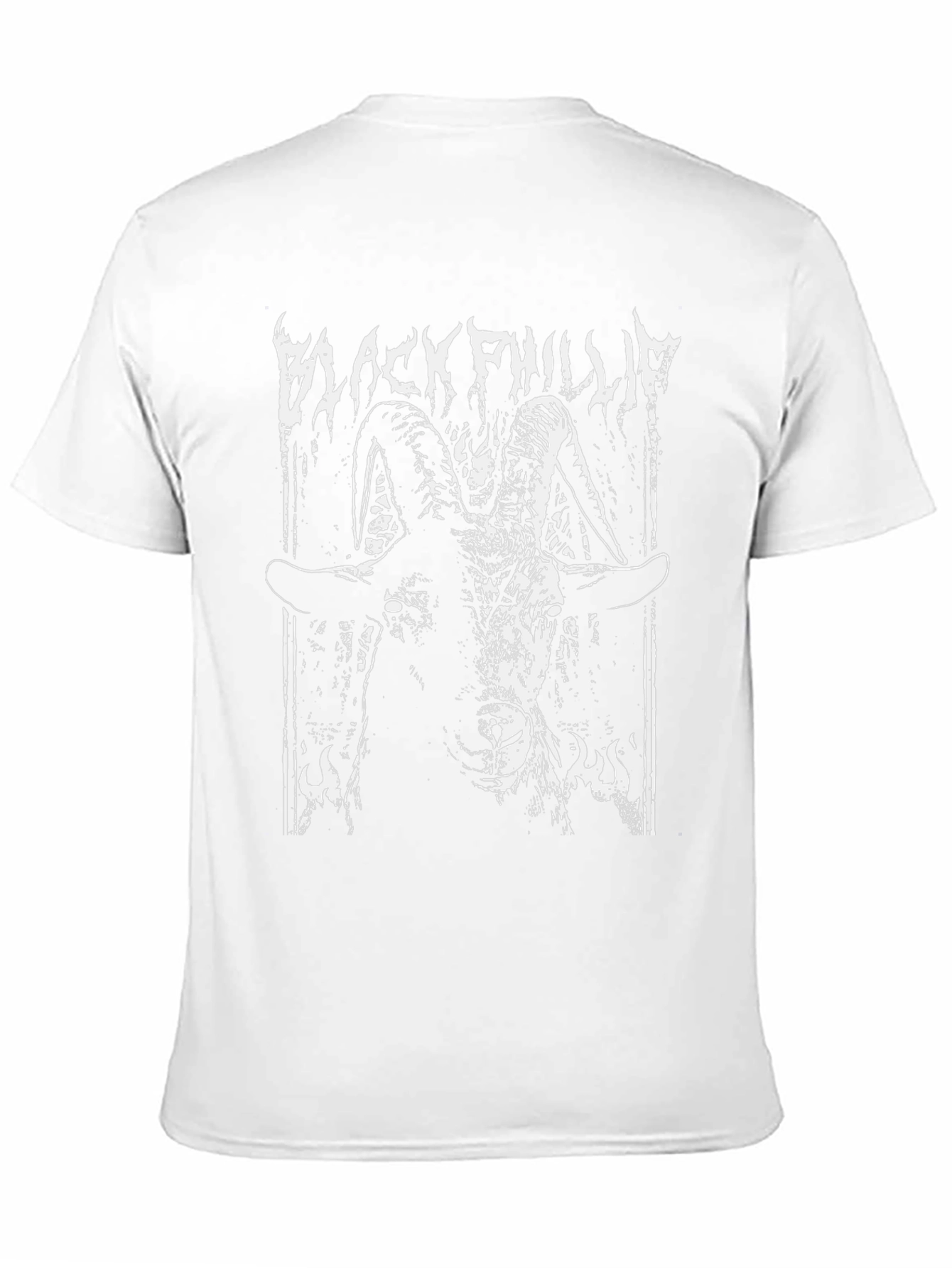 Black Phillip Graphic Tee - Occult Goat Design