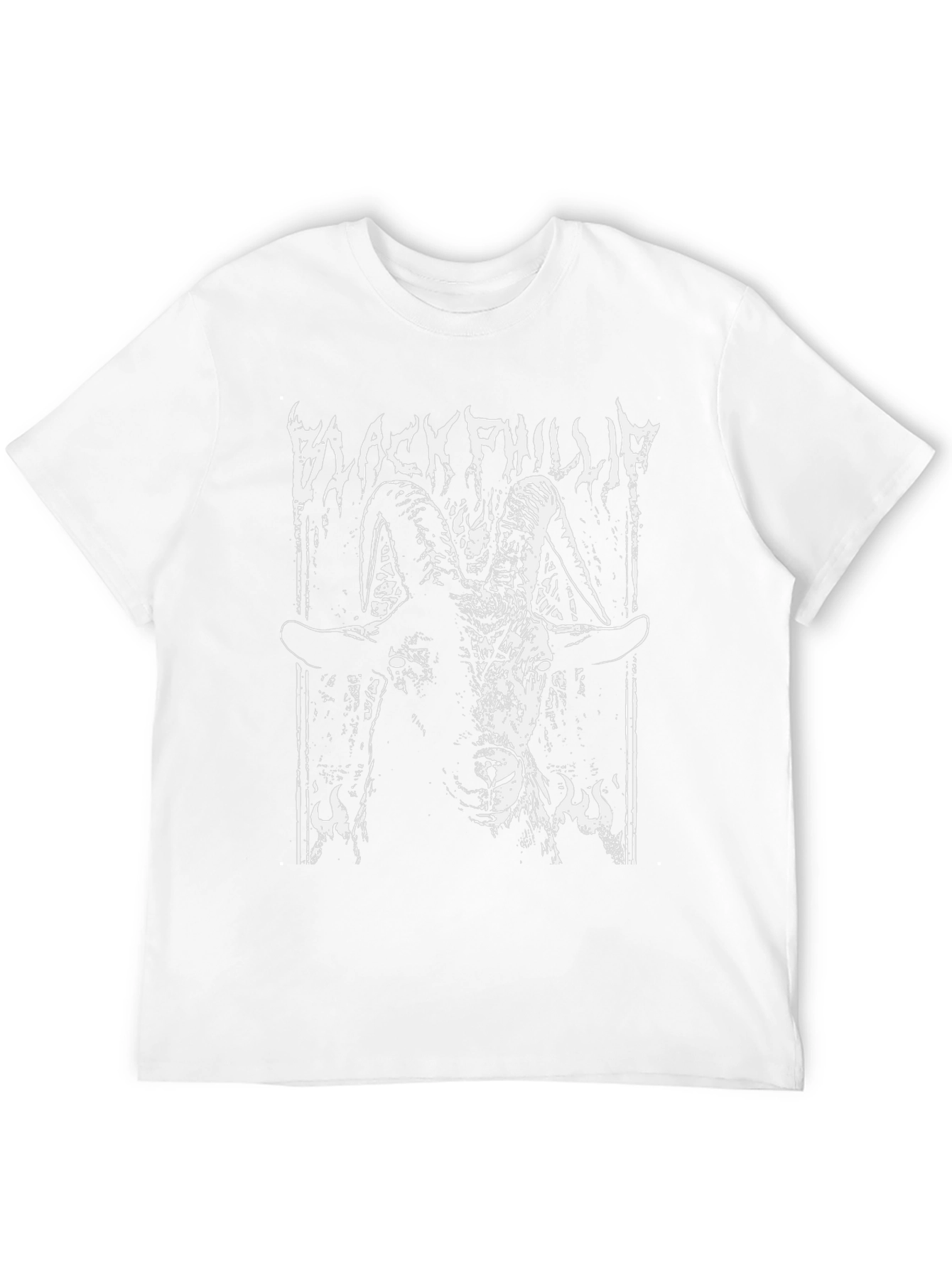 Black Phillip Graphic Tee - Occult Goat Design