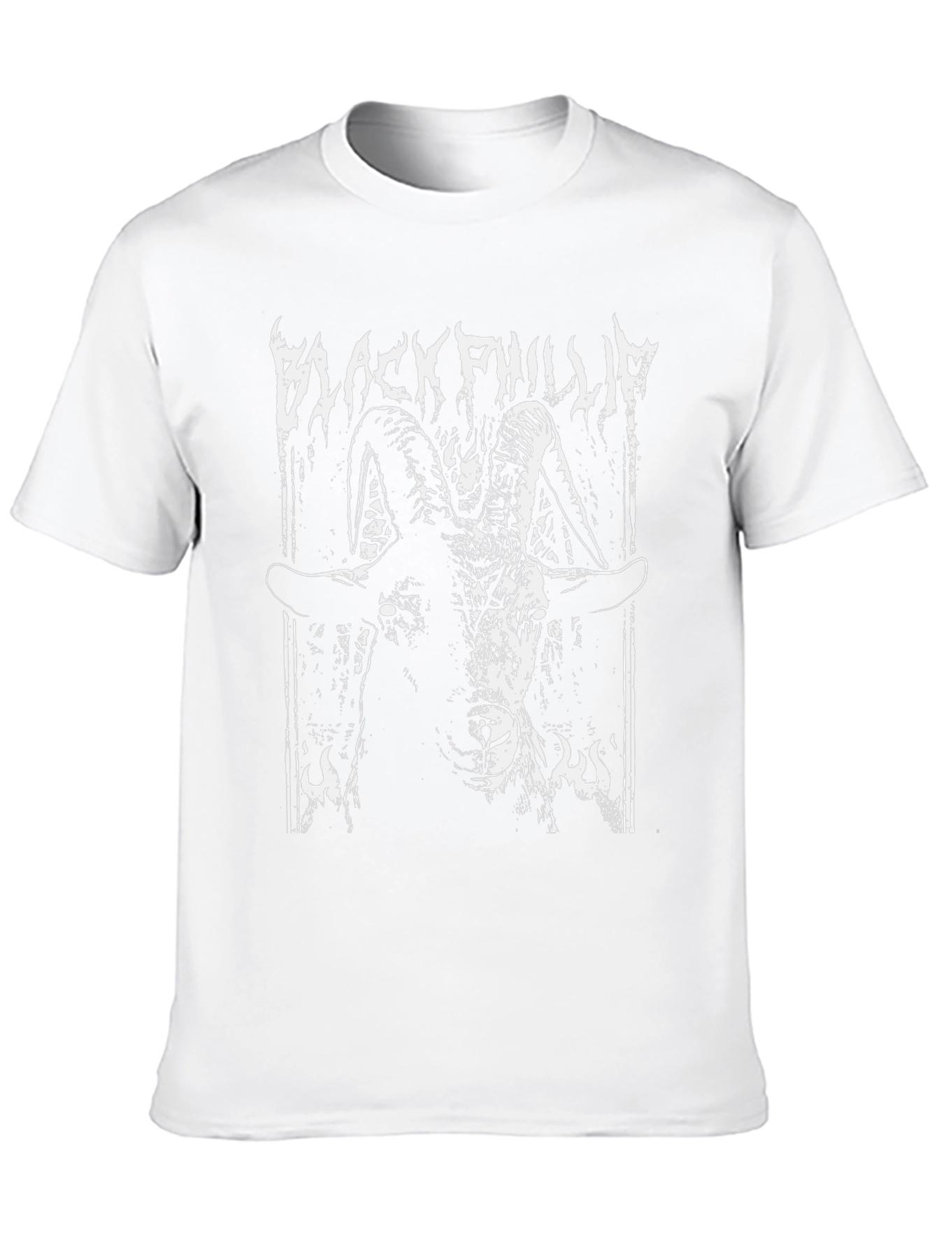 Black Phillip Graphic Tee - Occult Goat Design