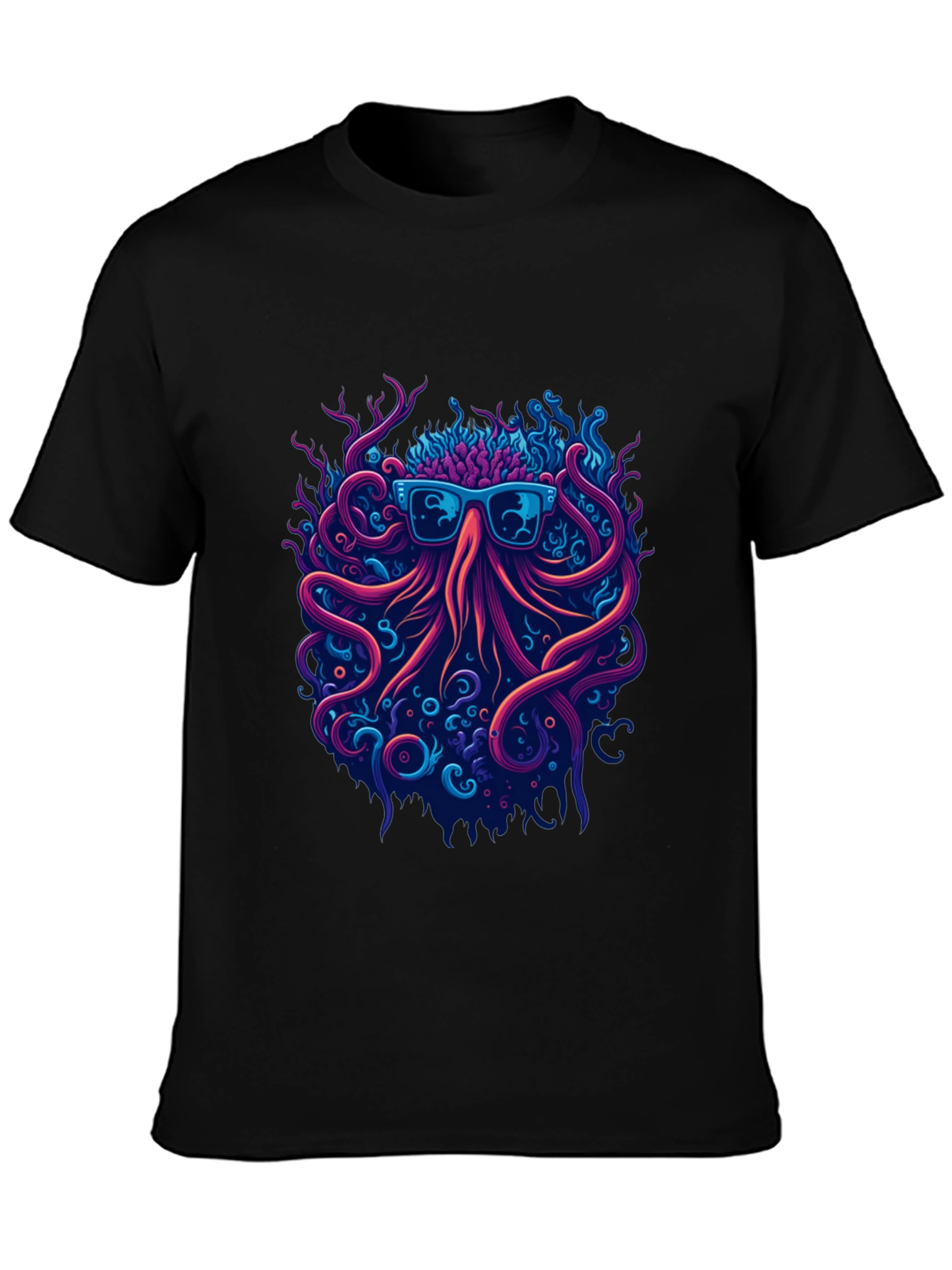 Cool Octopus Graphic Tee -  Unique Streetwear Style