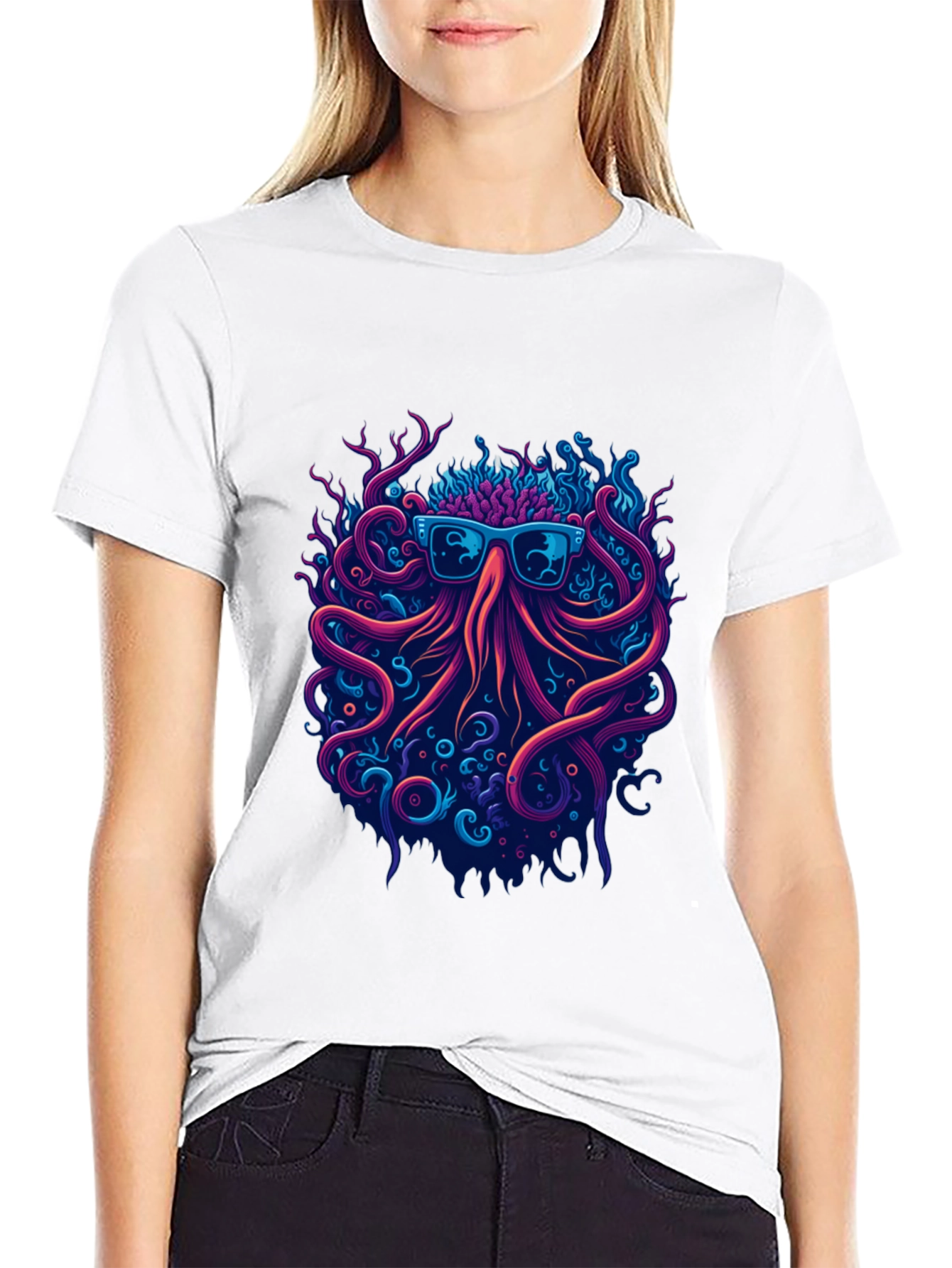 Cool Octopus Graphic Tee -  Unique Streetwear Style