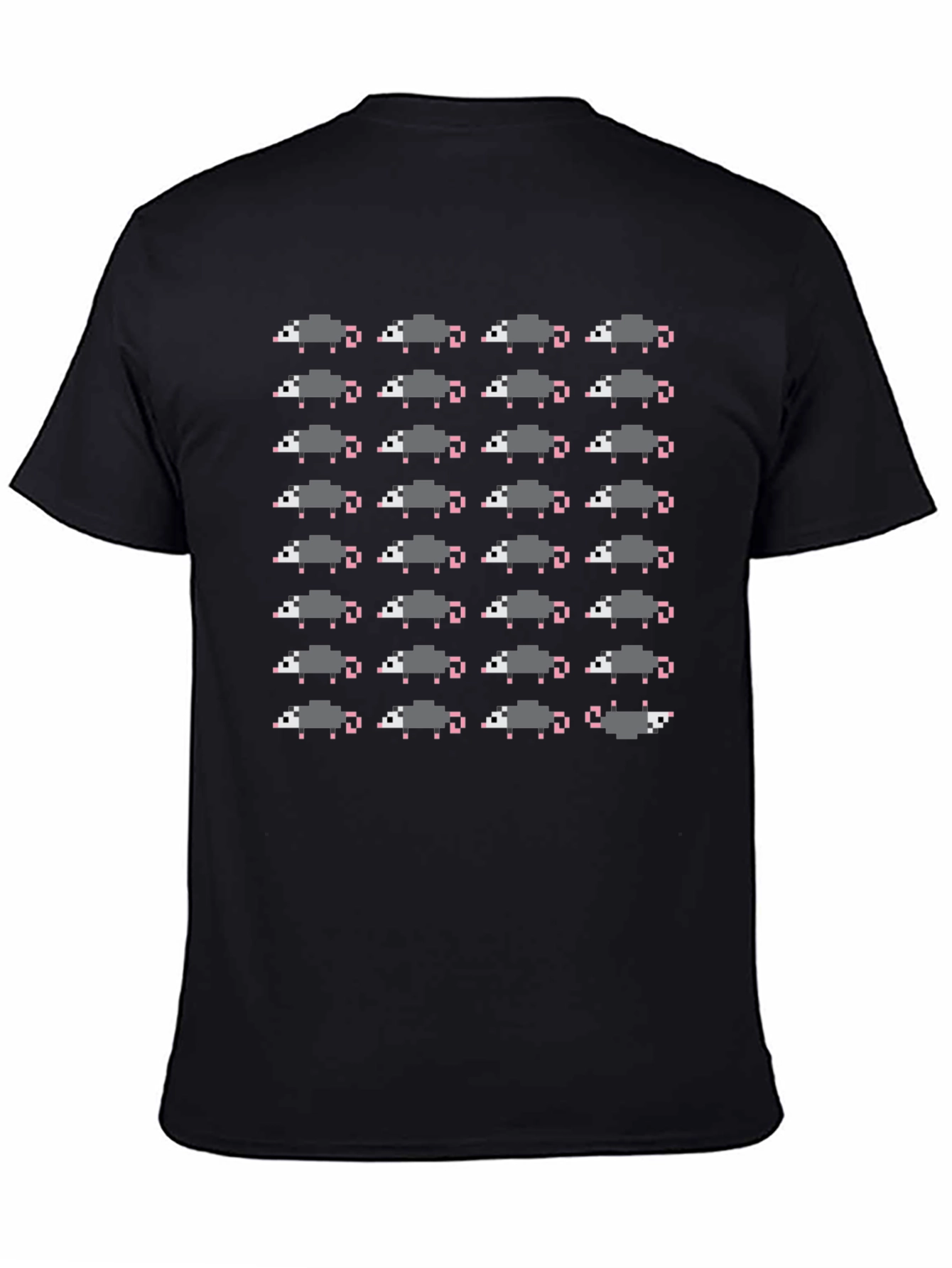 Pixel Possum T-Shirt - Unique Graphic Tee