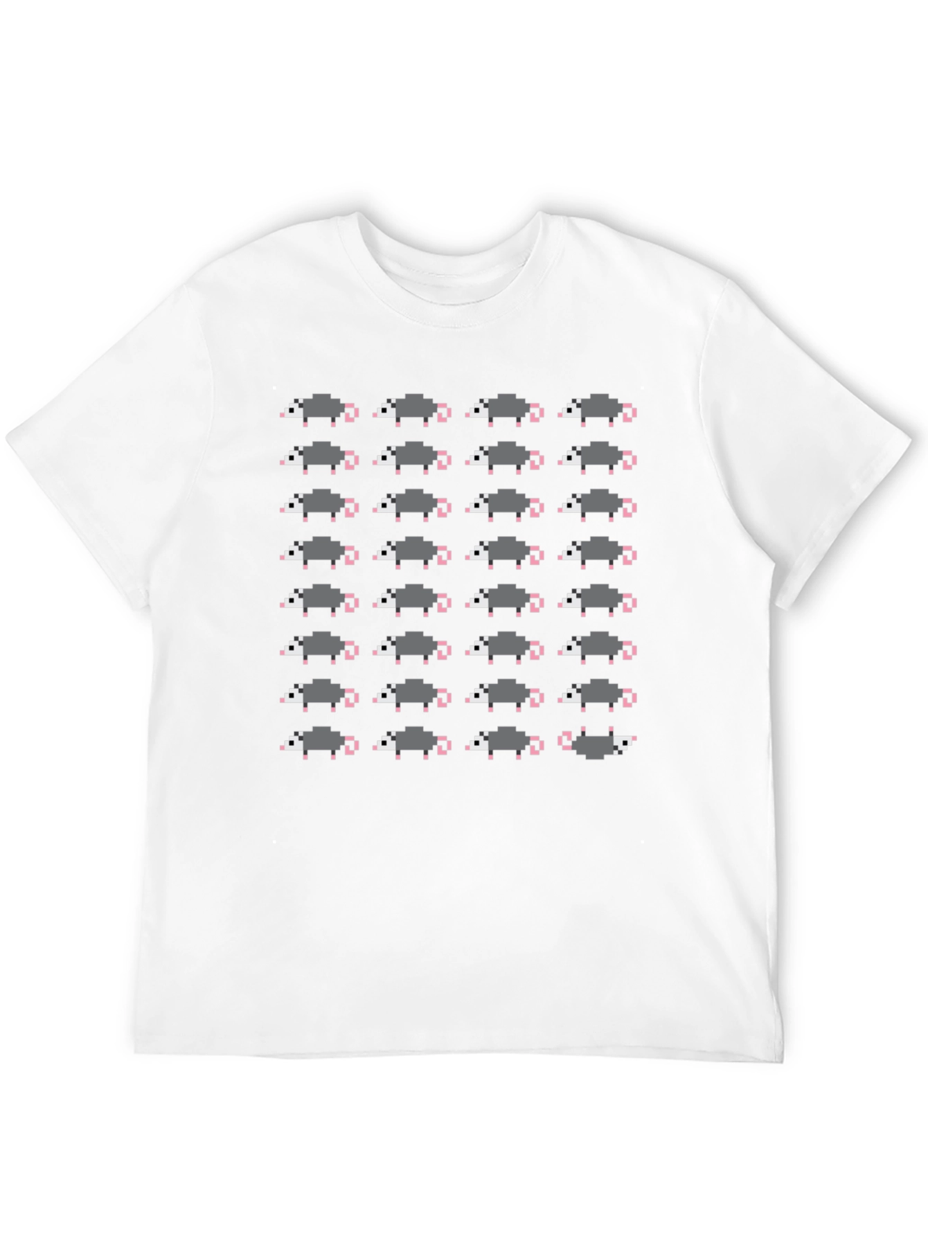 Pixel Possum T-Shirt - Unique Graphic Tee