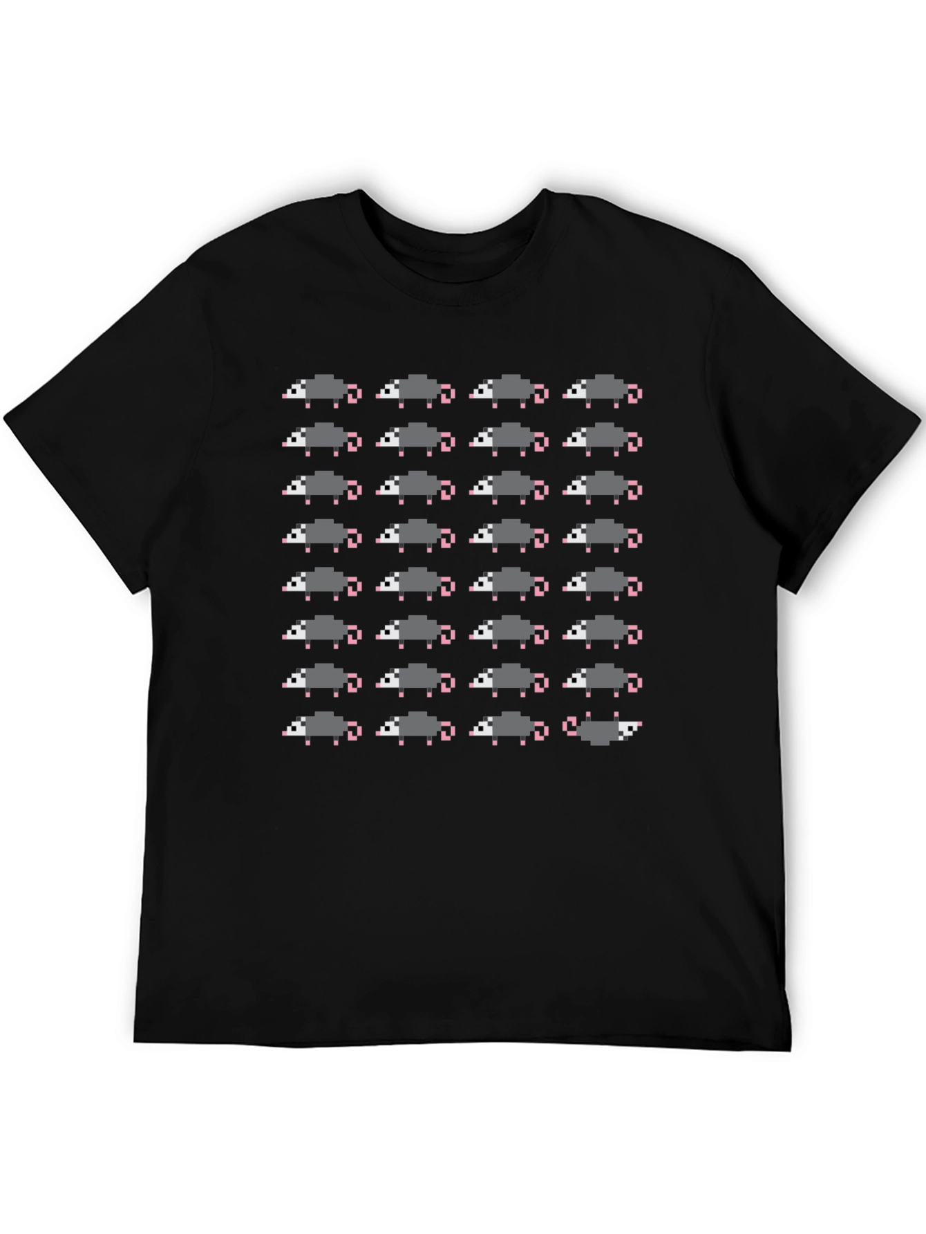 Pixel Possum T-Shirt - Unique Graphic Tee