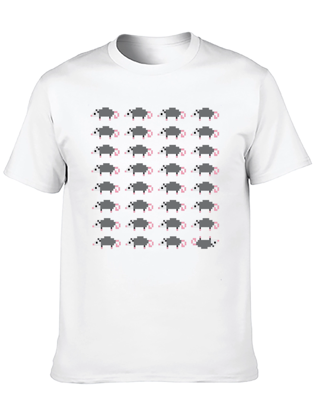 Pixel Possum T-Shirt - Unique Graphic Tee