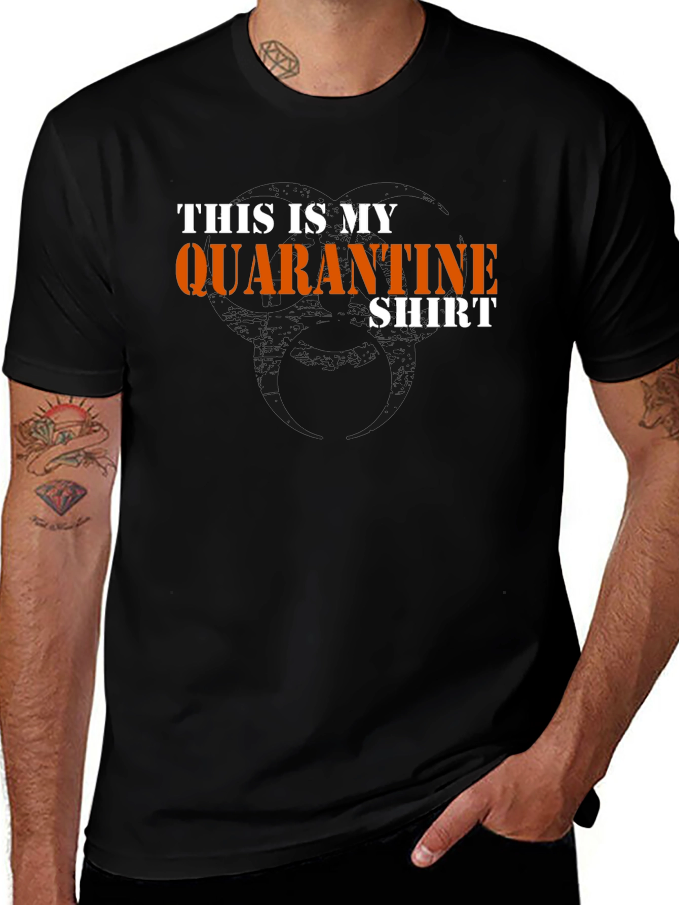Quarantine Shirt - Novelty Graphic Tee