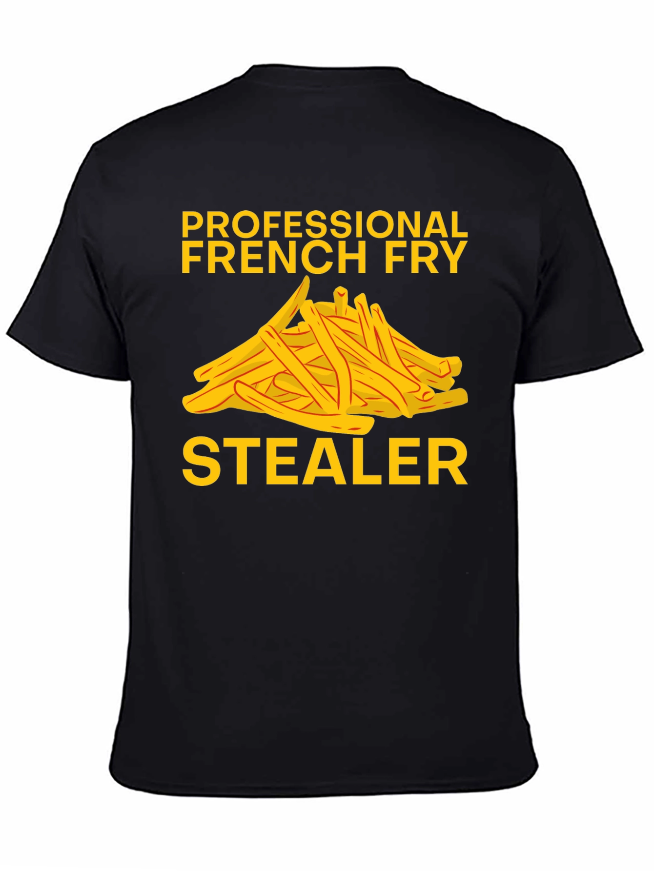 Funny Fry Stealer Graphic T-Shirt