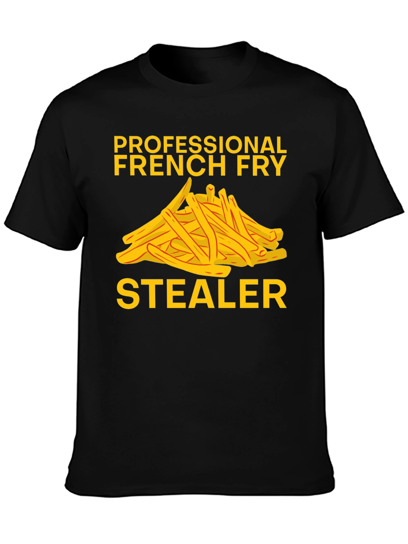 Funny Fry Stealer Graphic T-Shirt