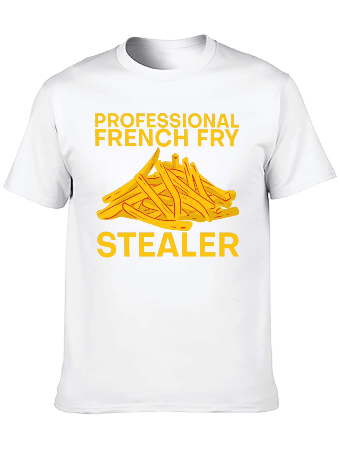 Funny Fry Stealer Graphic T-Shirt