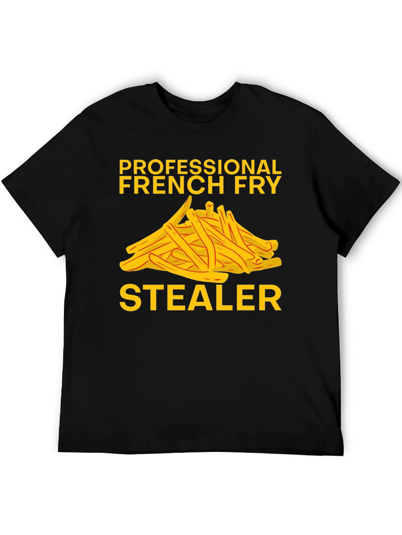 Funny Fry Stealer Graphic T-Shirt