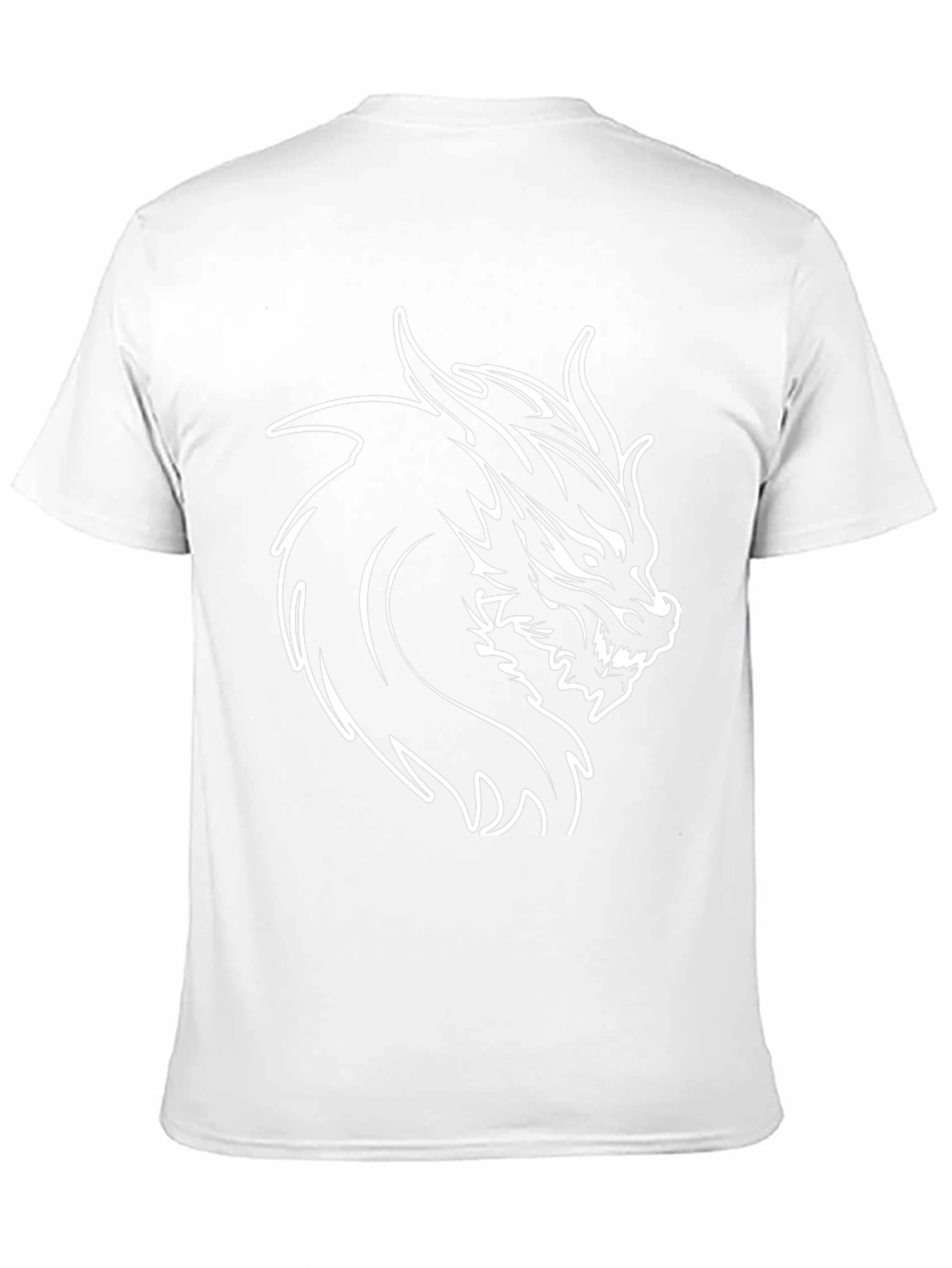 Black Dragon Graphic Tee - Mens Fashion