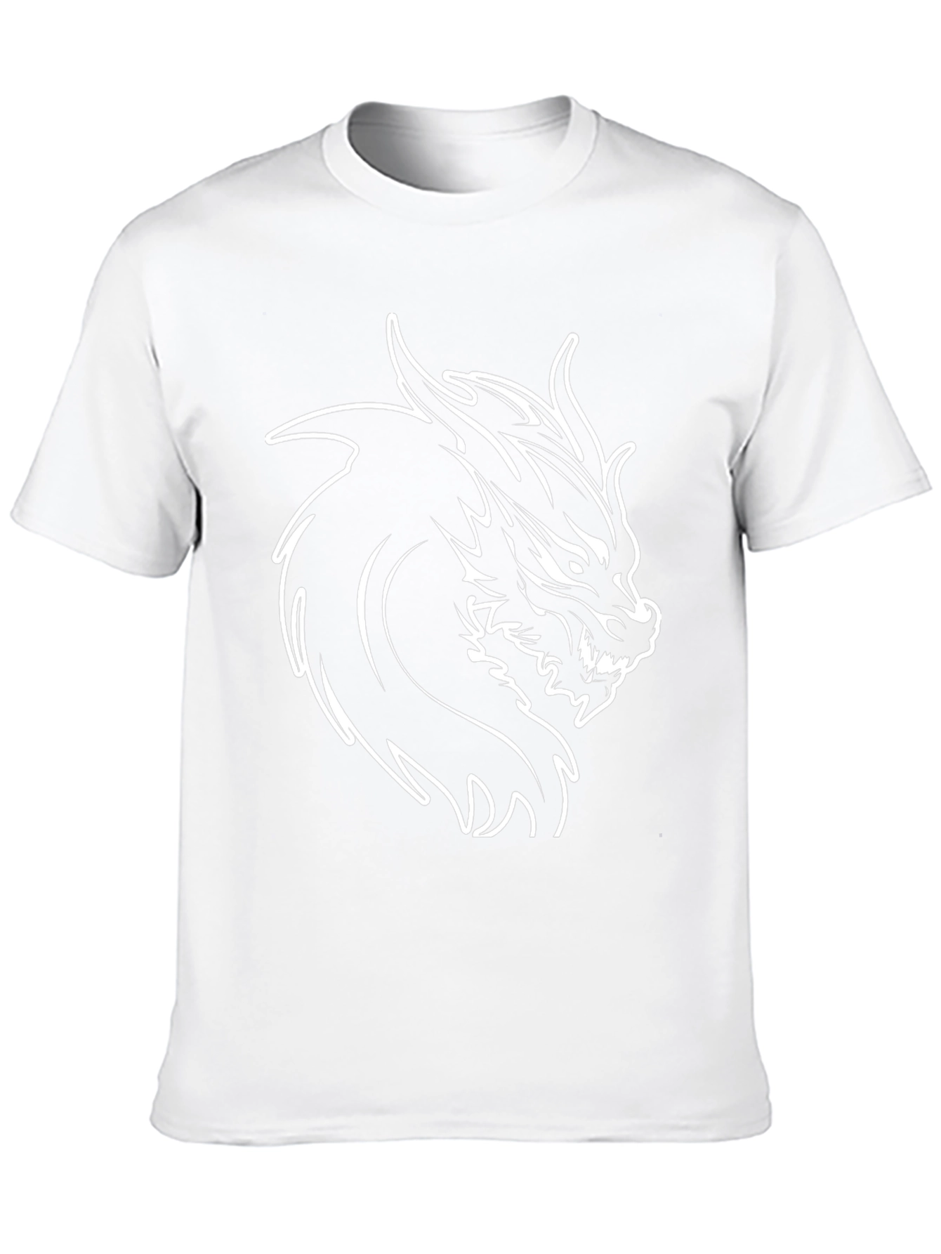 Black Dragon Graphic Tee - Mens Fashion