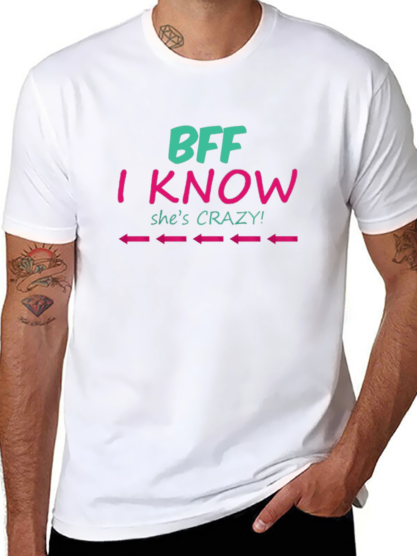 BFF I Know Shes Crazy Tee