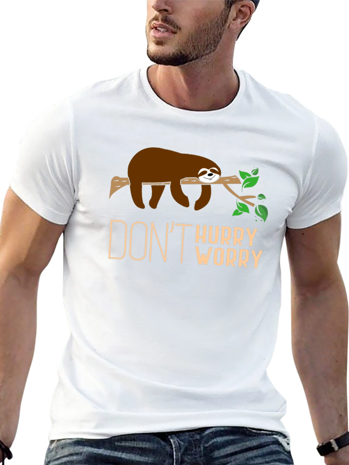 Dont Hurry Worry Sloth T-Shirt