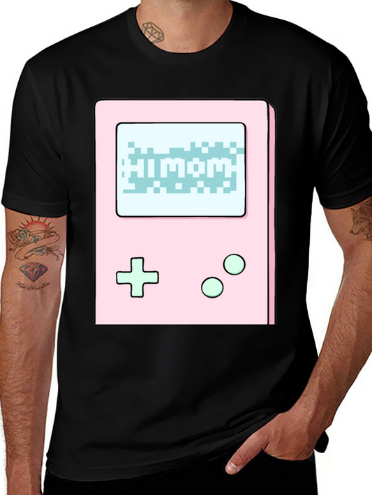 Retro Game Console Graphic Tee - Gamer Style