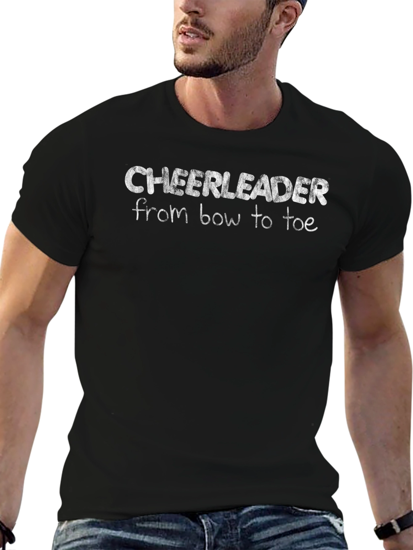 Cheerleader T-Shirt - Bow to Toe