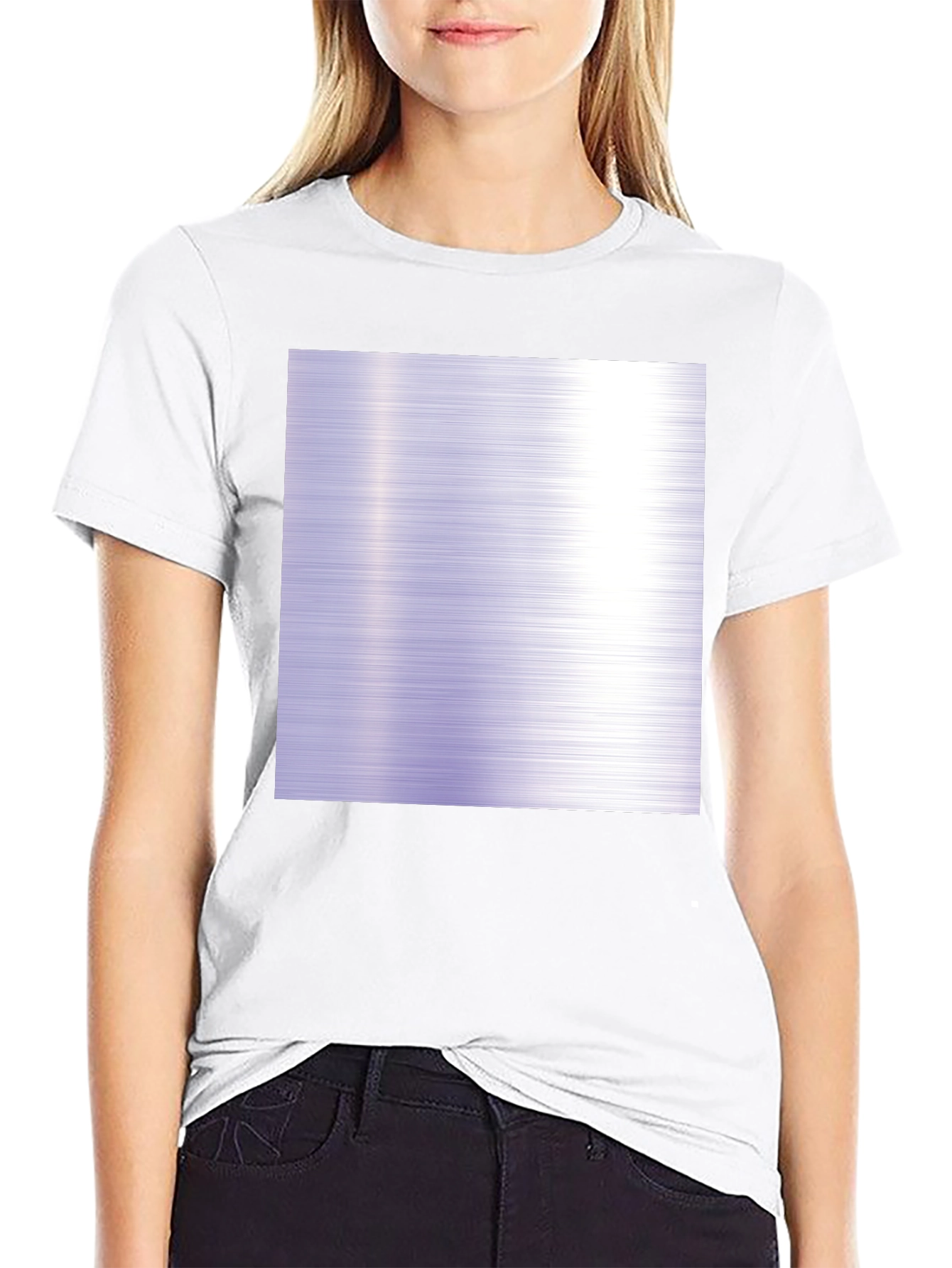 Modern Metallic Style T-Shirt