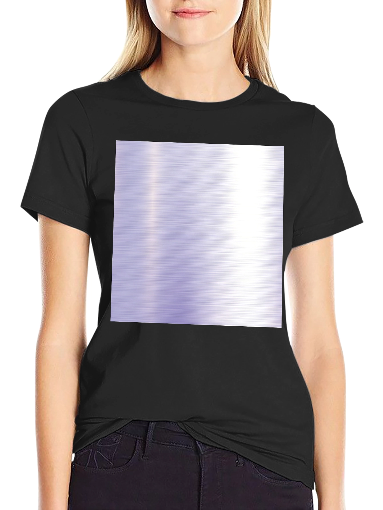 Modern Metallic Style T-Shirt