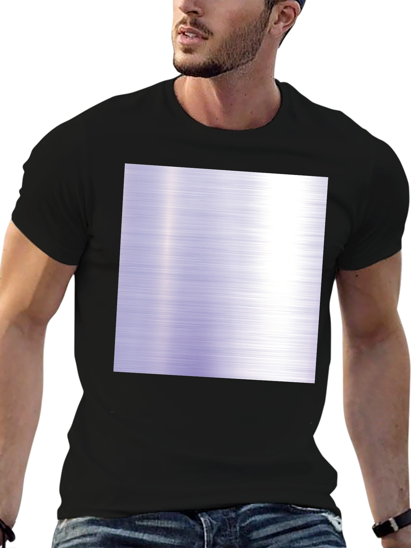 Modern Metallic Style T-Shirt