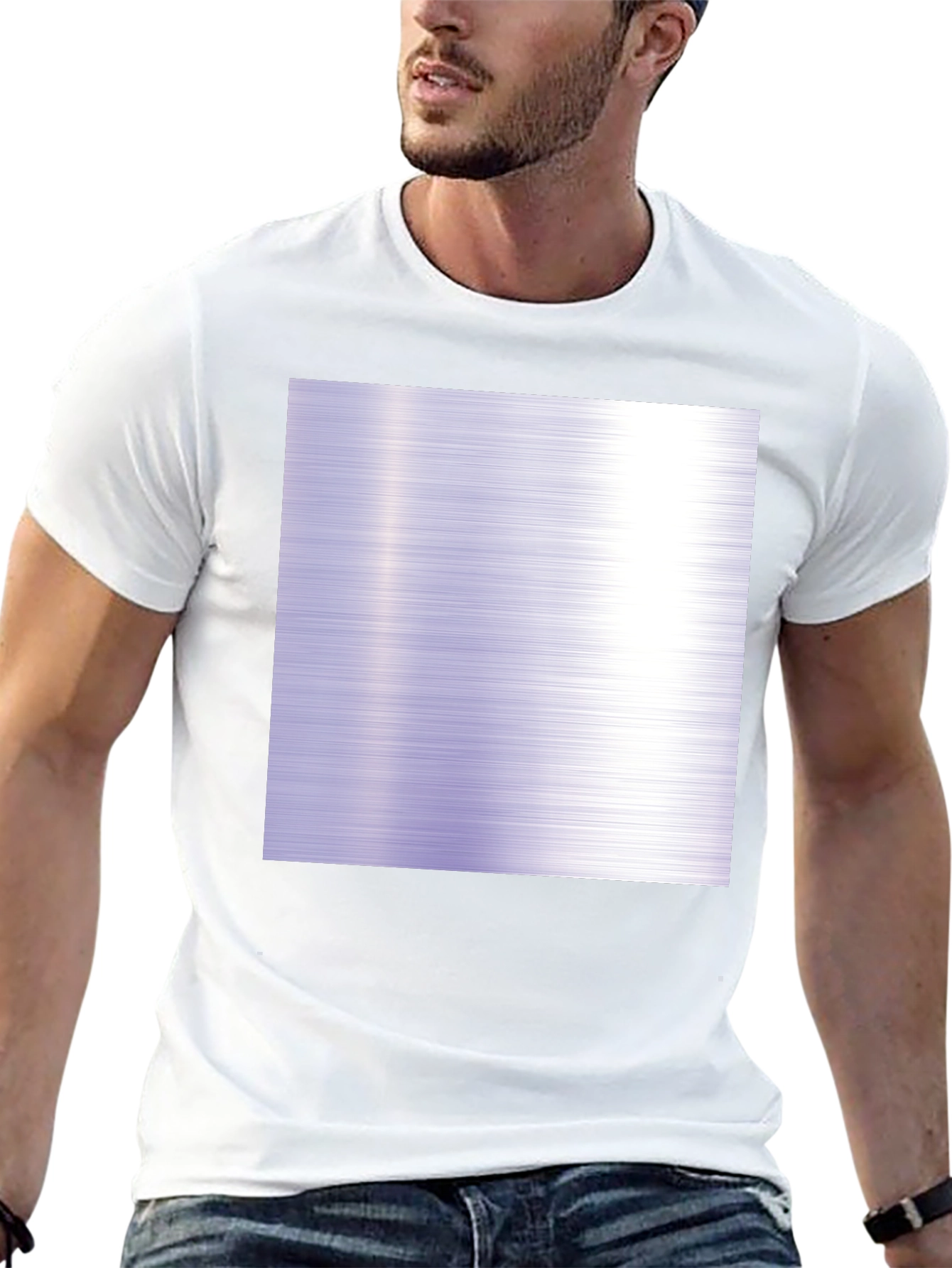 Modern Metallic Style T-Shirt