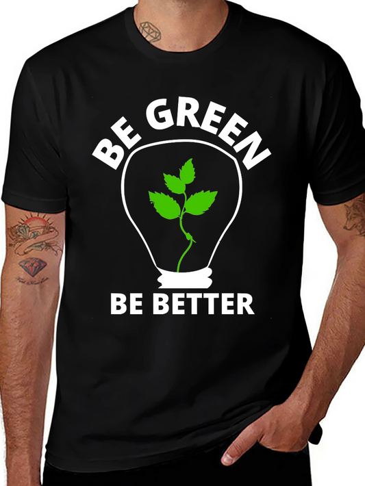 Go Green T-Shirt - Eco Friendly Design