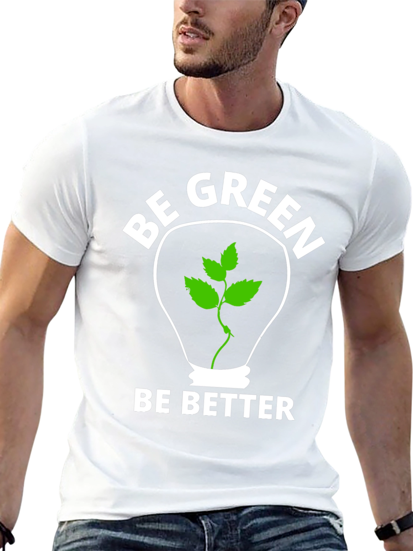 Go Green T-Shirt - Eco Friendly Design