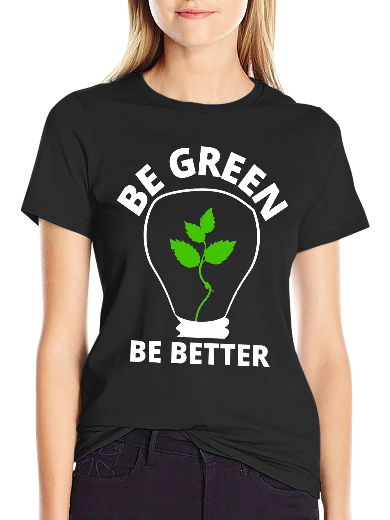 Go Green T-Shirt - Eco Friendly Design