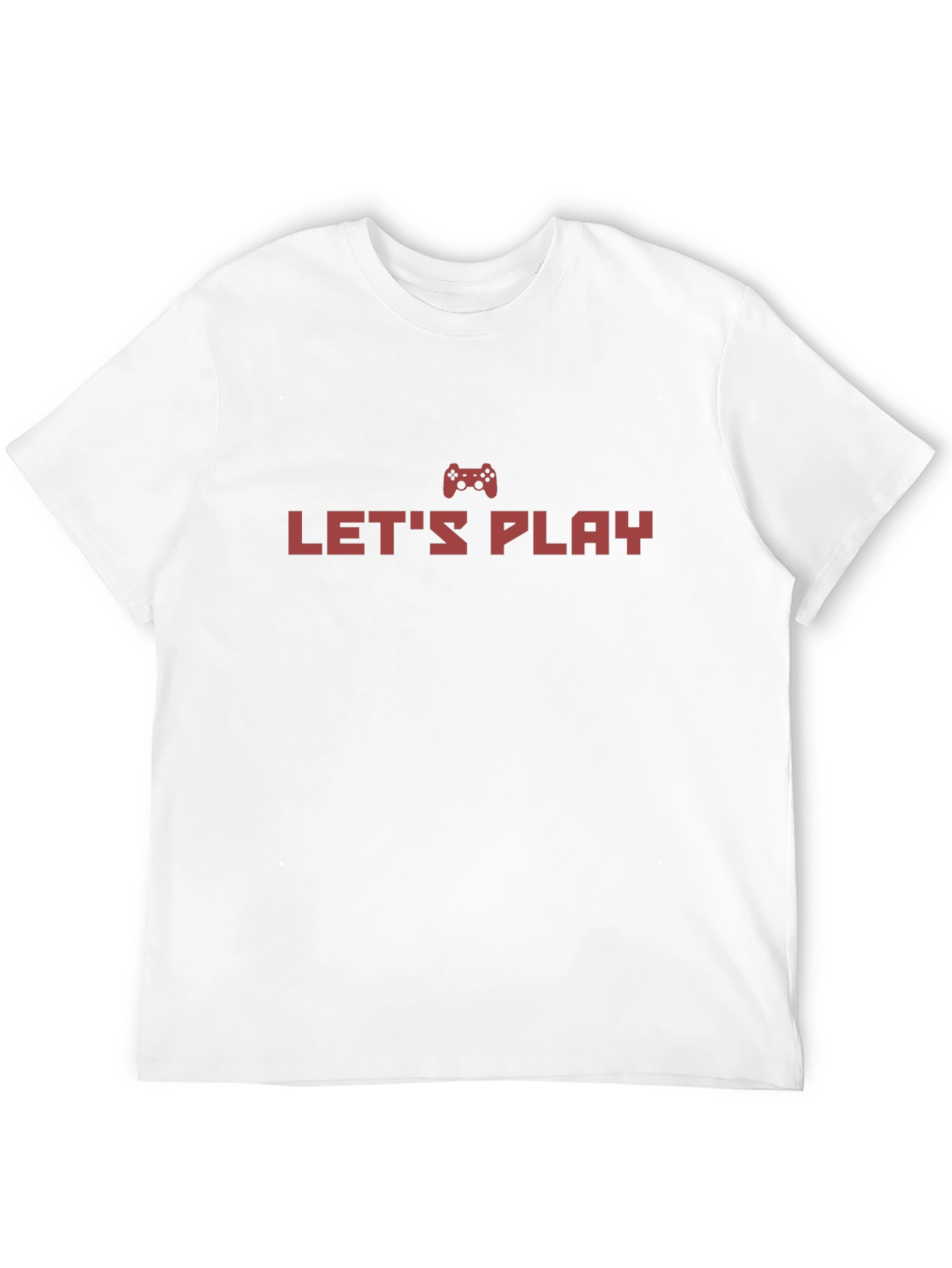 Lets Play Gamer T-Shirt - Black