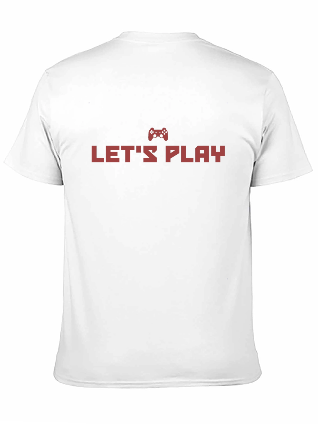 Lets Play Gamer T-Shirt - Black