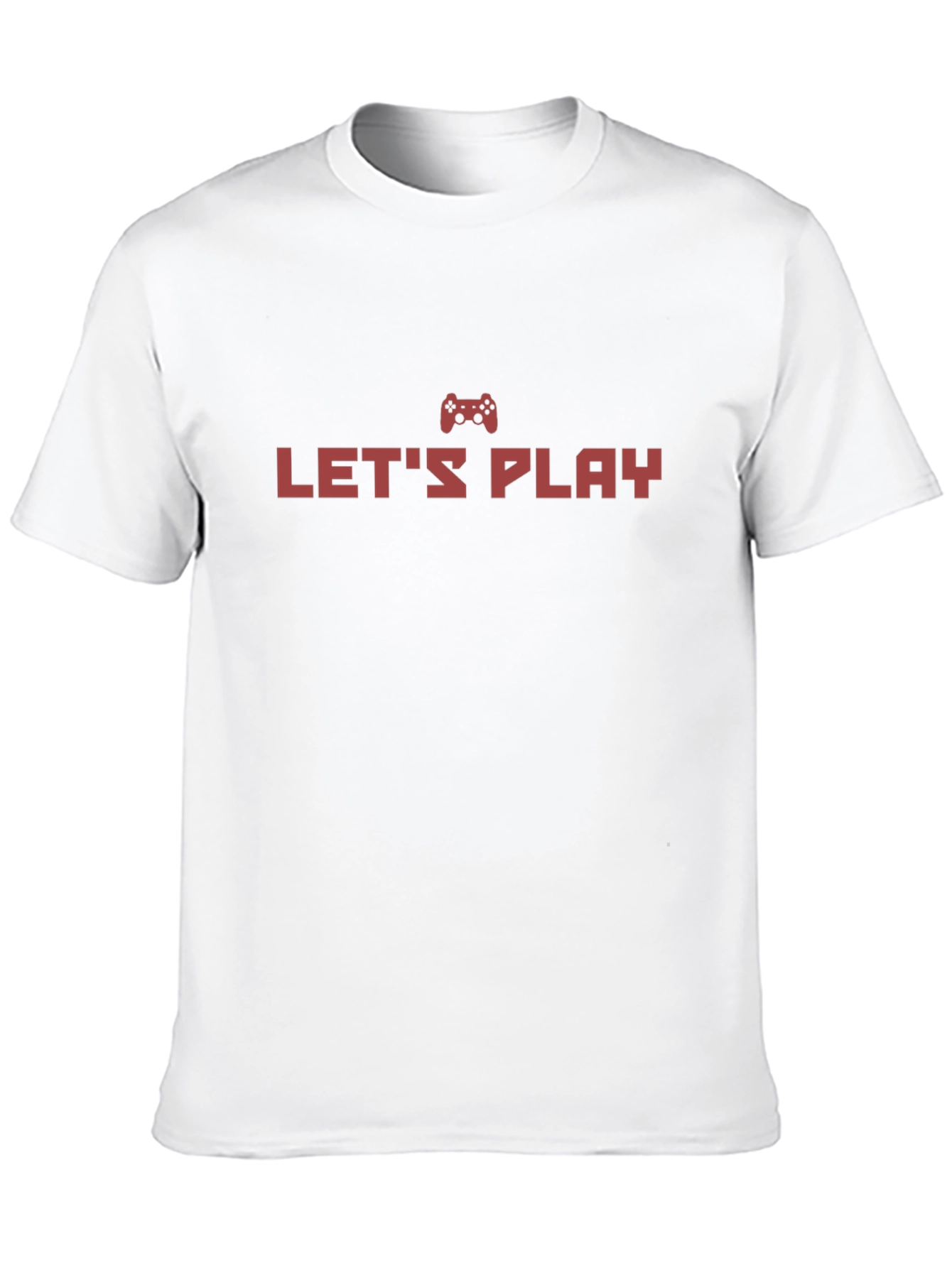 Lets Play Gamer T-Shirt - Black