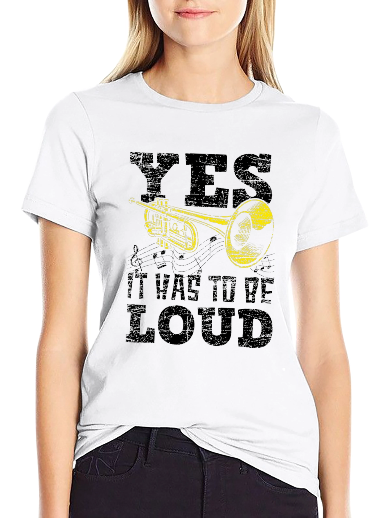 Yes It Was To Be Loud - Trumpet T-Shirt