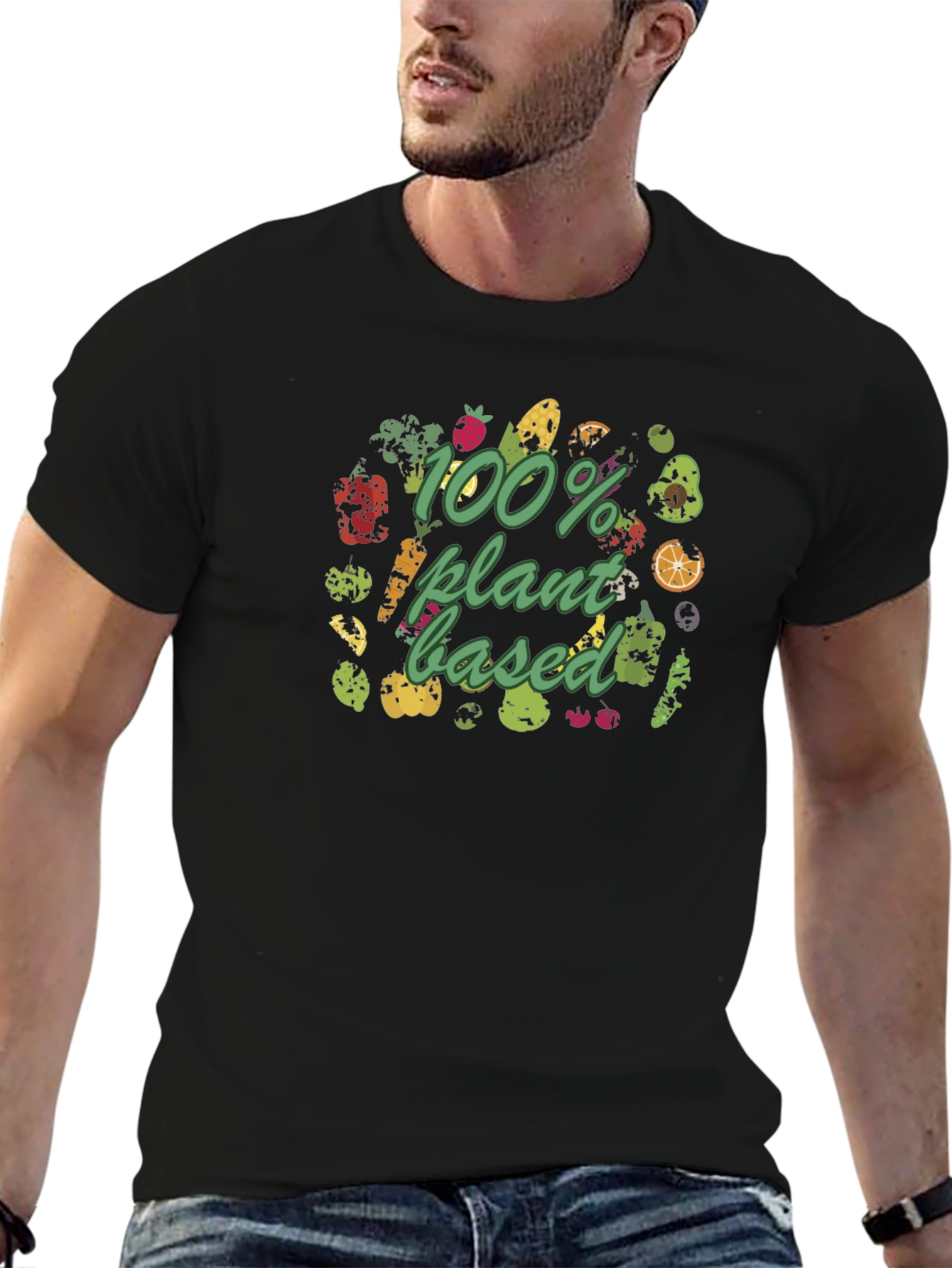100% Plant Based Vegan T-Shirt - Stylish & Sustainable