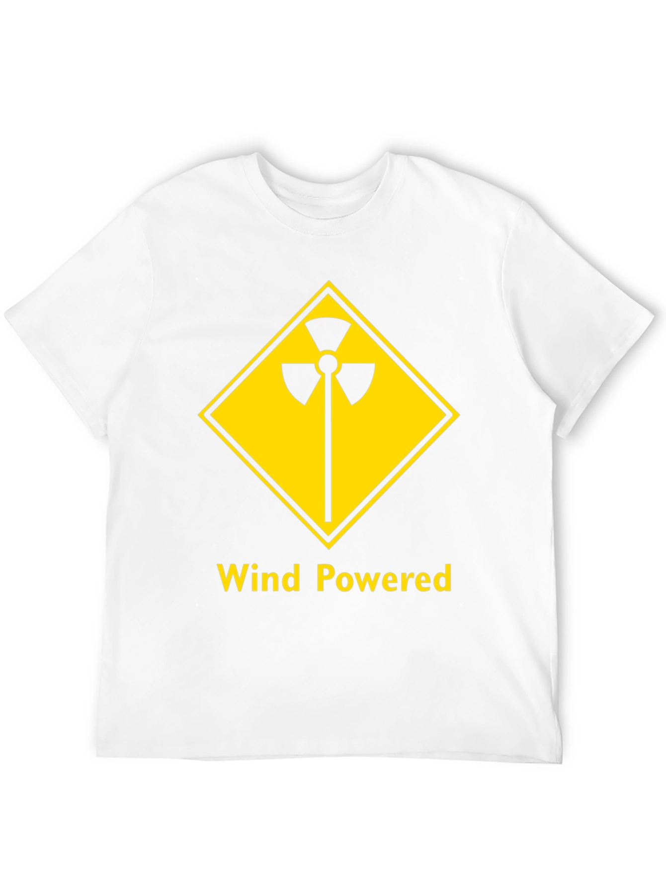 Wind Powered Black T-Shirt
