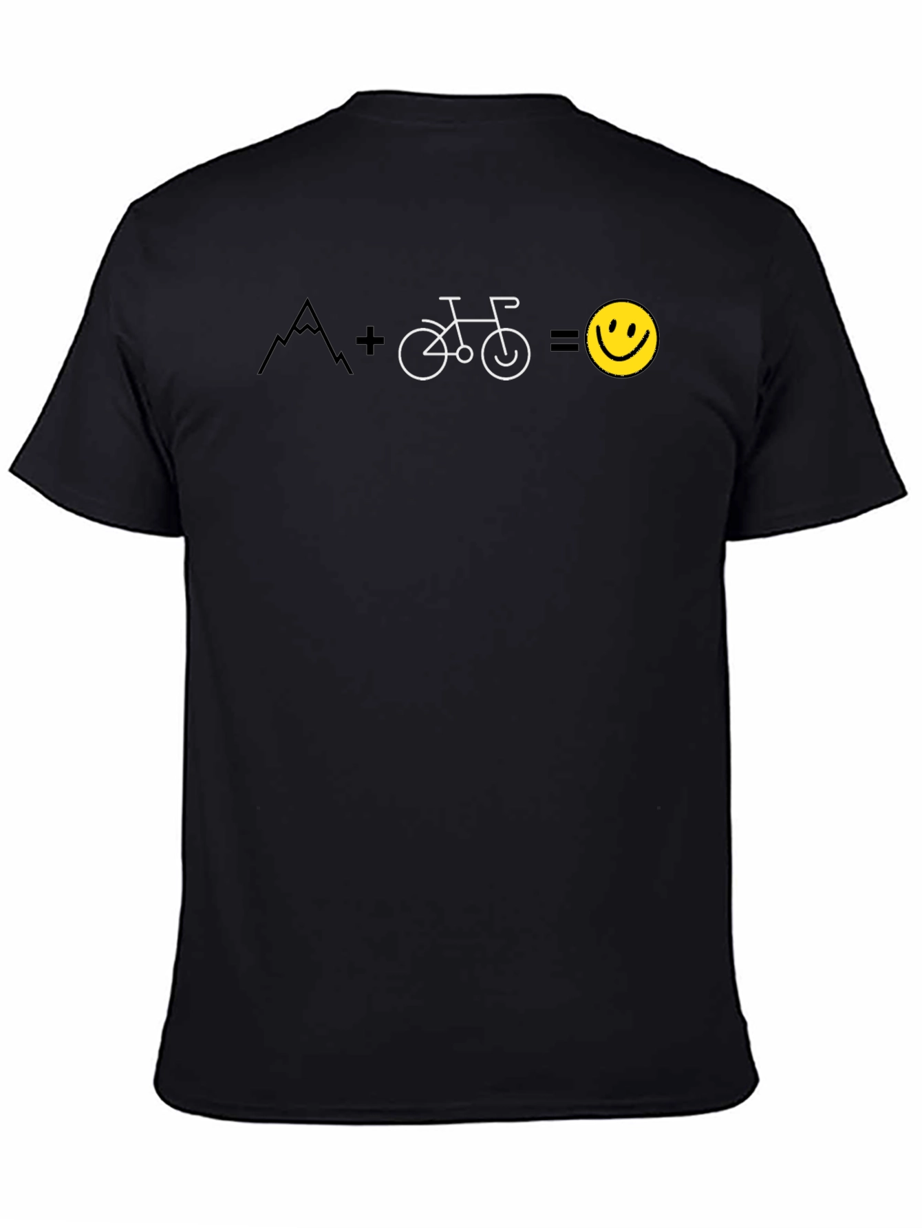 Mountain Bike + Happy Face T-Shirt
