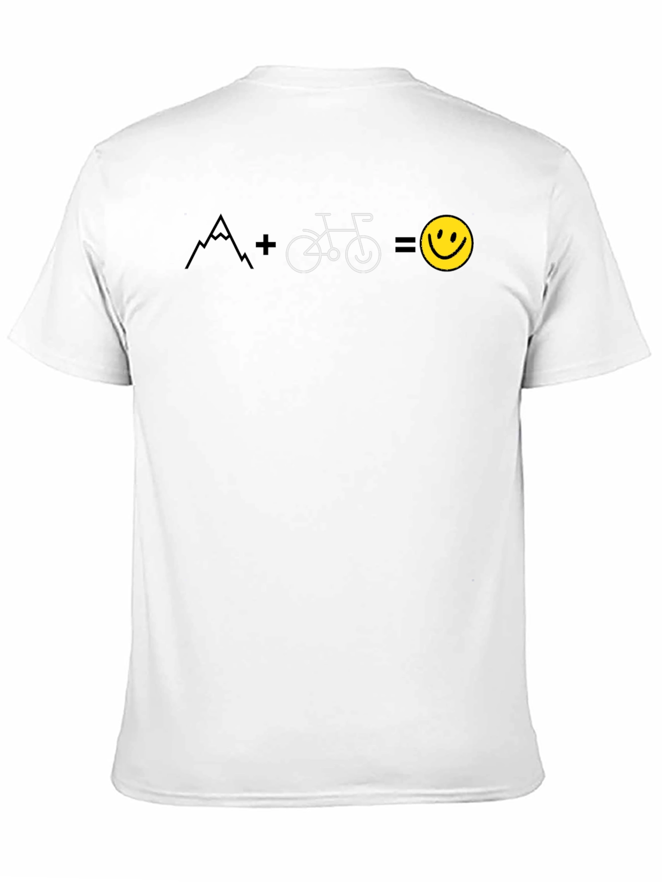 Mountain Bike + Happy Face T-Shirt