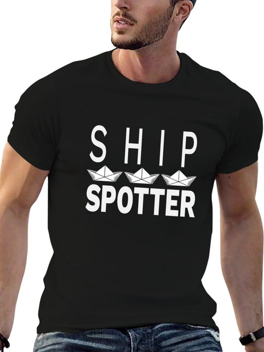 Ship Spotter T-Shirt: Nautical Humor Tee