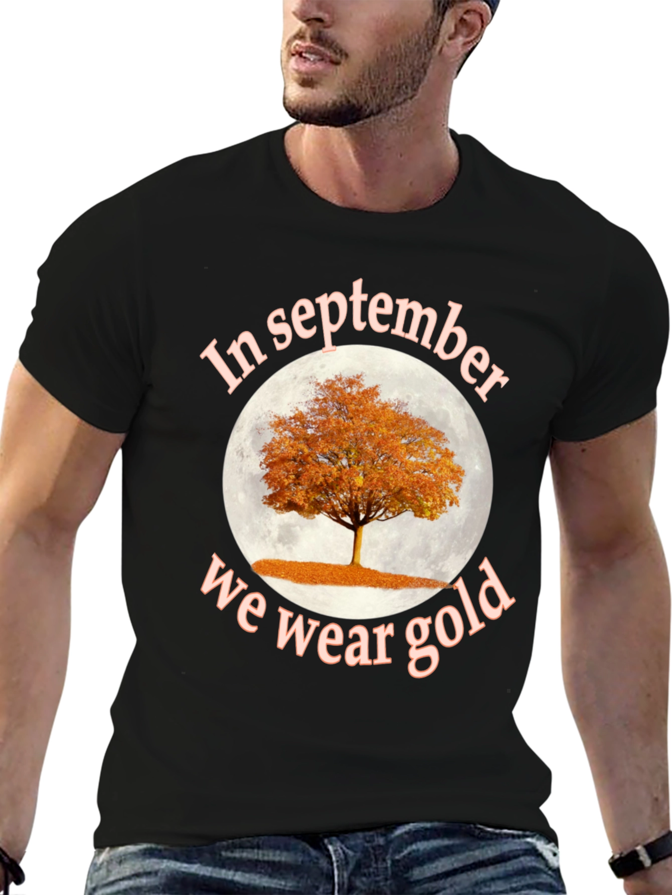 In September We Wear Gold Tree T-Shirt