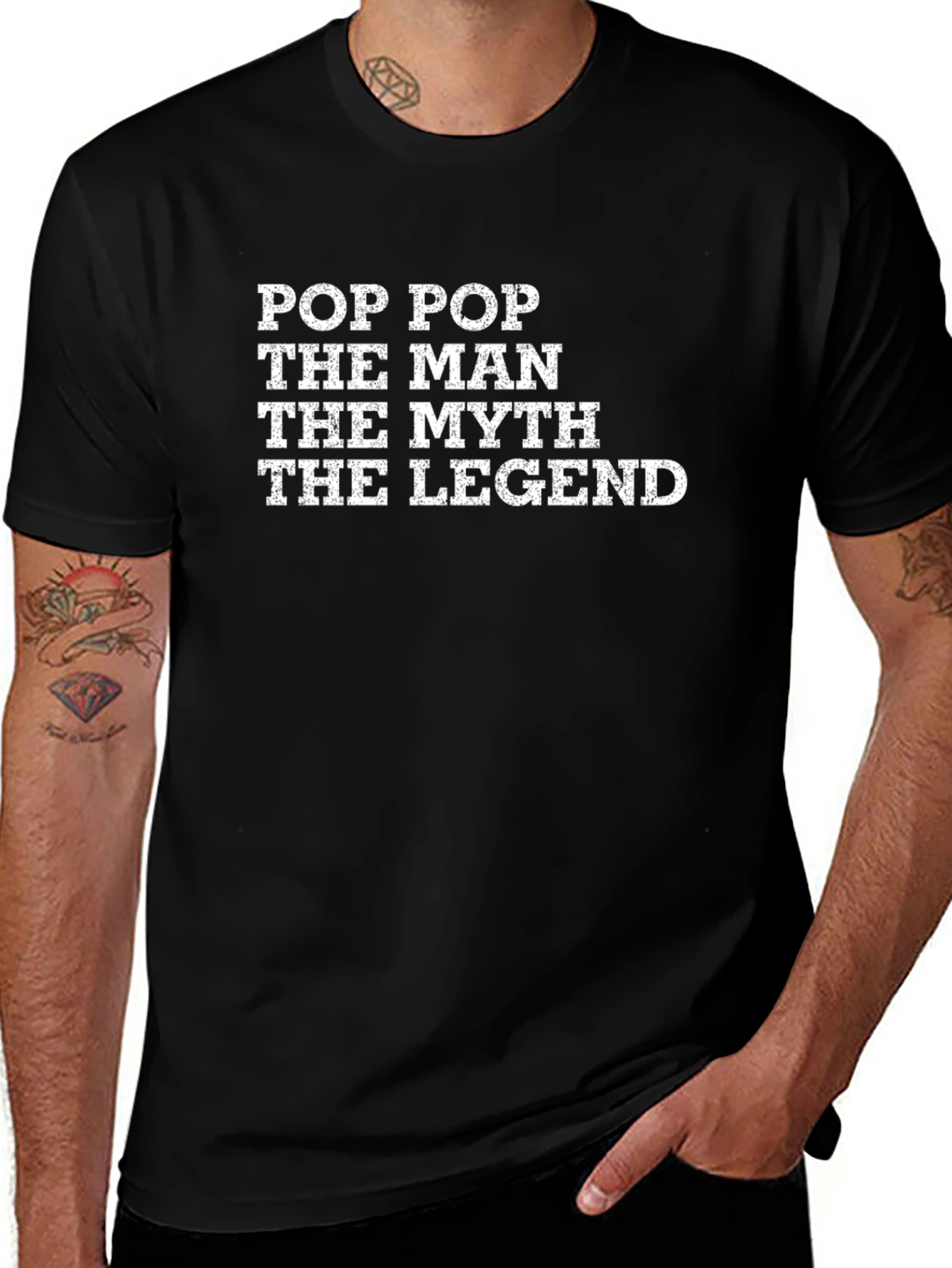 Pop Pop The Man The Myth The Legend T-Shirt